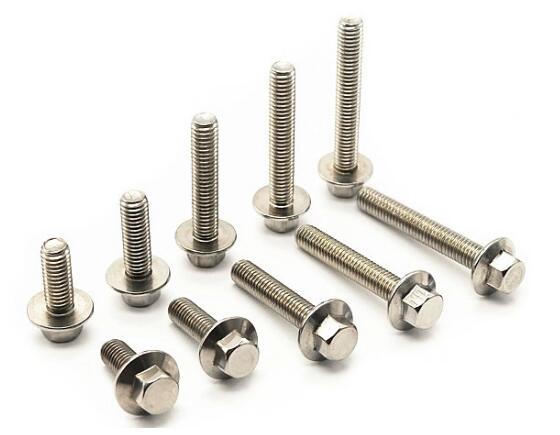 Hindi kinakalawang na asero Hex Flange Bolt DIN6921