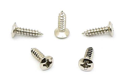 Stainless Steel Oval Head Slotted Tapping Screw