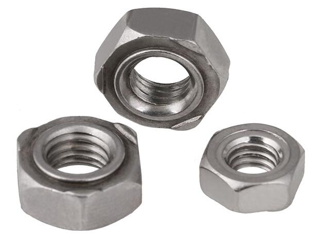 DIN929 Dado Hex Weld cù Zincatu