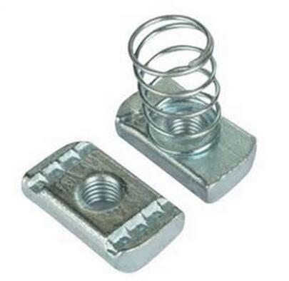 Bakin Karfe Channel Spring Nut