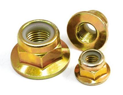 Titanium Gr2 Gr5 Hex Flange Nut Nylon Insert Lock Nut